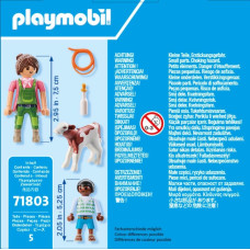Playmobil Zestaw z figurkami Duo Pack 71803 Gospodyni wiejska z dzieckiem i cielakiem
