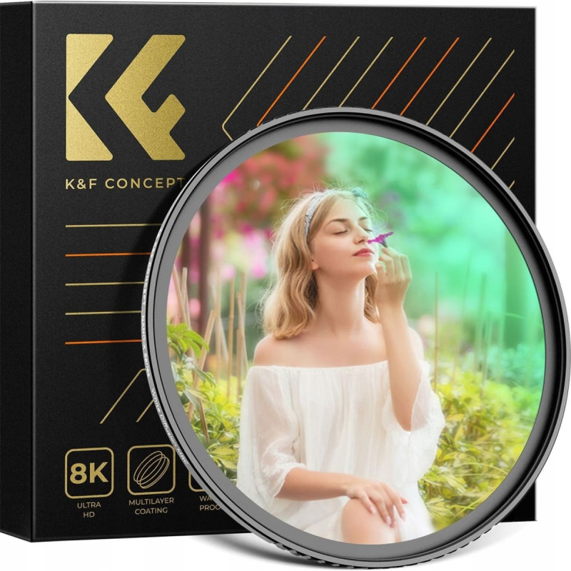 K&F Concept Filtr Dyfuzyjny Dyfuzor HD White Diffusion K&F CONCEPT na 82 mm 82mm / KF01.2120