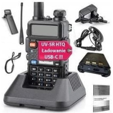 Baofeng Kr&oacute;tkofal&oacute;wka Baofeng UV-5R HTQ USB-C
