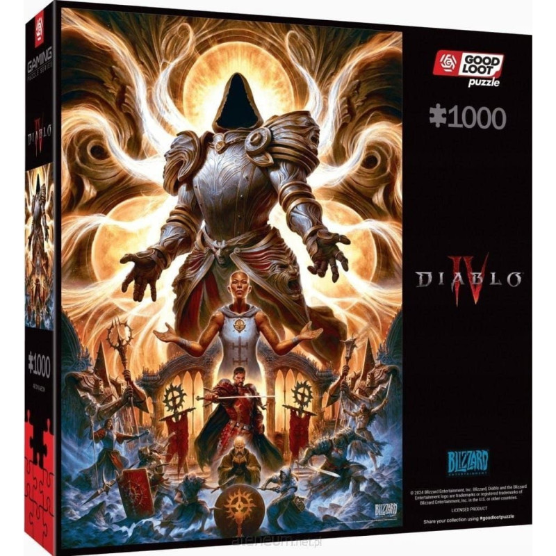 Good Loot Puzzle Gaming Diablo IV - Inarius The Father 1000 element&oacute;w