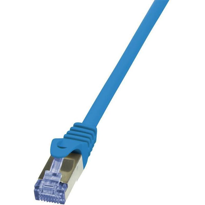 Logilink Patchcord Cat.6A, S/FTP, PIMF, 0.5m, blue (CQ3026S)