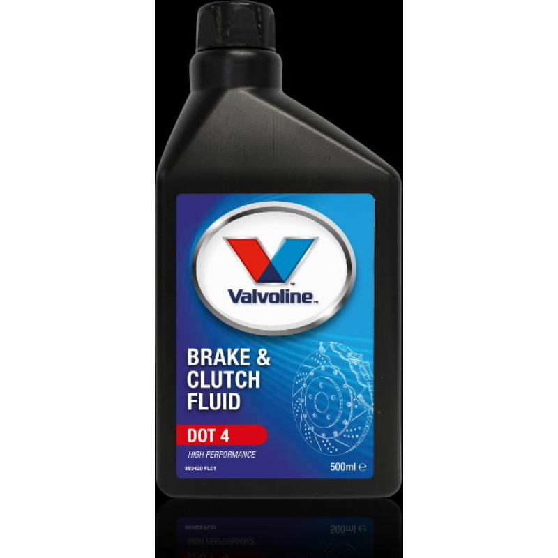 Valvoline Bremžu un sajūga &scaron;ķidrums Brake & Clutch Fluid DOT 4 500 ml, Valvoline