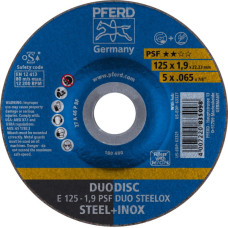 Pferd Griezējdisks un slīpdisks PSF DUO Steelox 125x1,9mm, Pferd