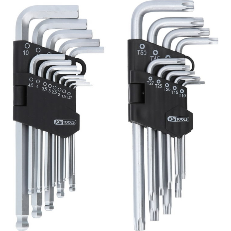 Ks Tools L-Hex and L-Torx wrench set, 22pcs, KS Tools