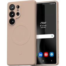 Mercury Goospery Mercury MagSafe Semi-Silicone Sam S25    Ultra S938 r&oacute;żowo-piaskowy /pink sand