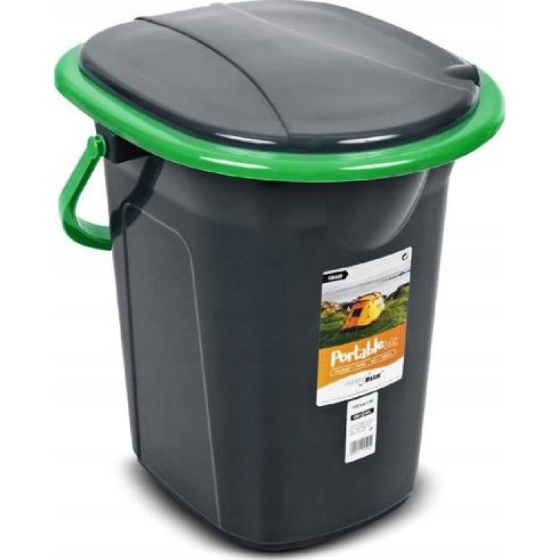 Greenblue Black-green tourist toilet (GB320BG)