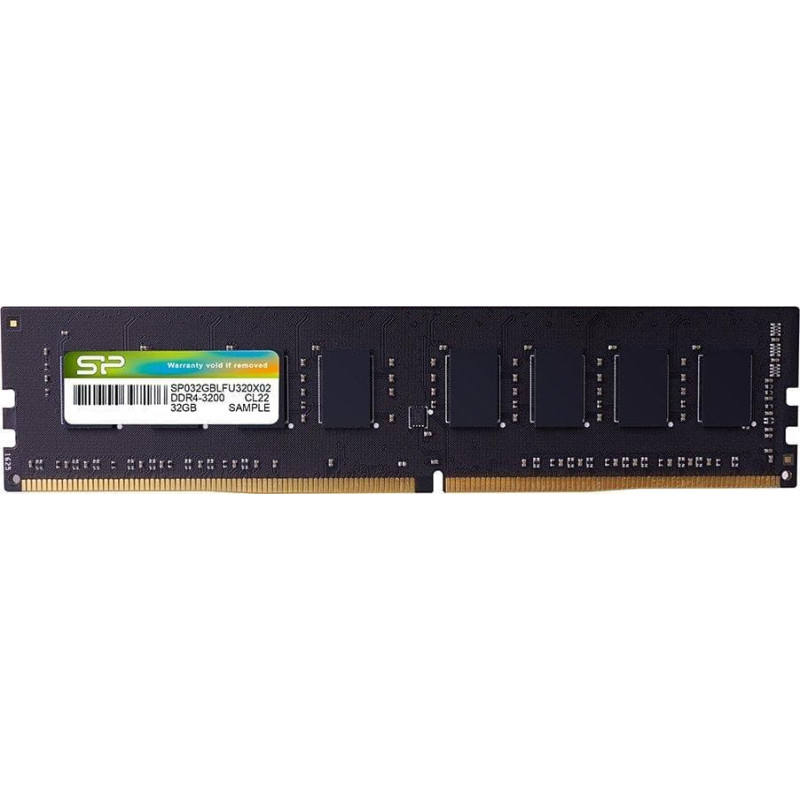 Silicon Power Memory Silicon Power DDR4, 32 GB, 3200MHz, CL22 (SP032GBLFU320X02)