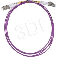Alantec Patchcord światłowodowy, MM, OM4, LC-LC, duplex 50/125, 2m (FOC-LCLC-5MMD-2-4)