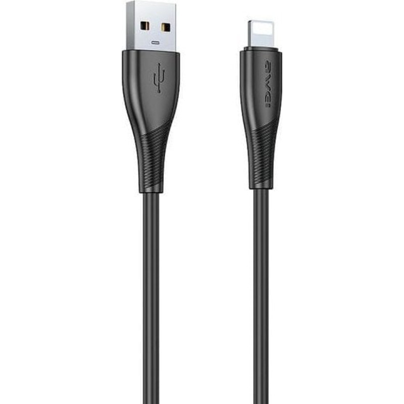 Awei Kabel USB Awei AWEI kabel CL-182L USB na Lightning czarny/black