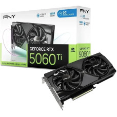 PNY GeForce RTX 5060 Ti OC 16GB, graphics card DLSS 4, 3x DisplayPort, 1x HDMI 2.1