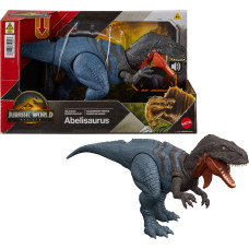 Mattel Jurassic World Wild Roar Abelisaurus, toy figure