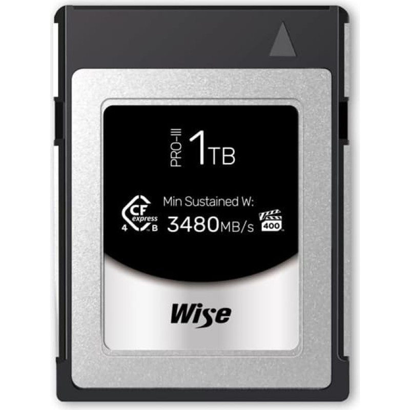 Wise CFexpress 4.0 Type B PRO MK-III R:3700Mbs W:3600MBs
