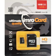 Imro Tab Imro MicroSDHC 128 GB Class 10 UHS-I/U1 (10/128G UHS-I ADP)