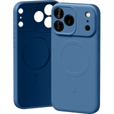 Mercury Goospery Etui Mercury Semi-Silicone MagSafe do iPhone 17 Pro Max niebieski