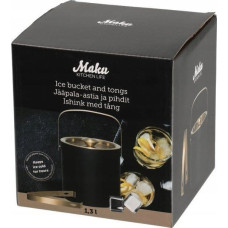 Jata Maku kibirėlis ledui su dangteliu ir žnyplėmis, 1,3 l