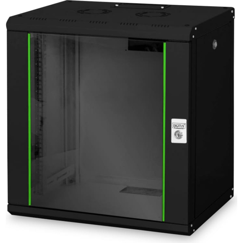 Digitus 19  wall 643x600x450mm - black 12HE - RAL9005