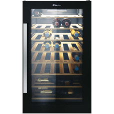Candy | Wine Cooler | CWC 154 EEL/NF | Energy efficiency class G | Free standing | Bottles capacity 41 | Black