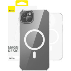 Baseus Magnetic Phone Case for iP 14 Baseus OS-Lucent Series (Clear)