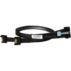 Icy Dock ICY BOX cable MCIO x8 SFF-TA-1016 > 2x MCIO x4 SFF-TA-1016 black, 50cm