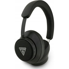 Guess Sluchawki nauszne Guess Bluetooth ENC     Saffiano Triangle Logo czarny