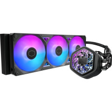 Cooler Master MasterLiquid 360 Atmos II VRM Fan ARGB, water cooling black