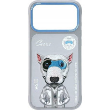 Nimmy Etui Nimmy Cool&Cute 2.0 Dog do iPhone 17 Pro Max szary