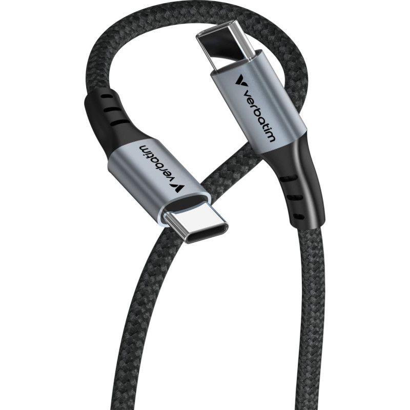 Verbatim 31845 kabel USB USB 2.0 1,2 m USB C Czarny