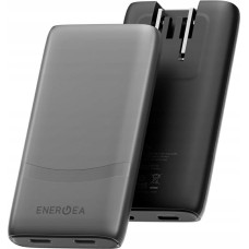 Energea Ładowarka sieciowa Energea TravelWorld Edge 65W 2xUSB-C PD/PPS/QC3.0 (US/UK/EU) grafitowy