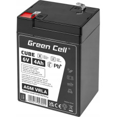 Green Cell Green Cell Cube AGM VRLA IP54 6V 4Ah bezobsługowy akumulator do systemu alarmowego kasy fiskalnej zabawki