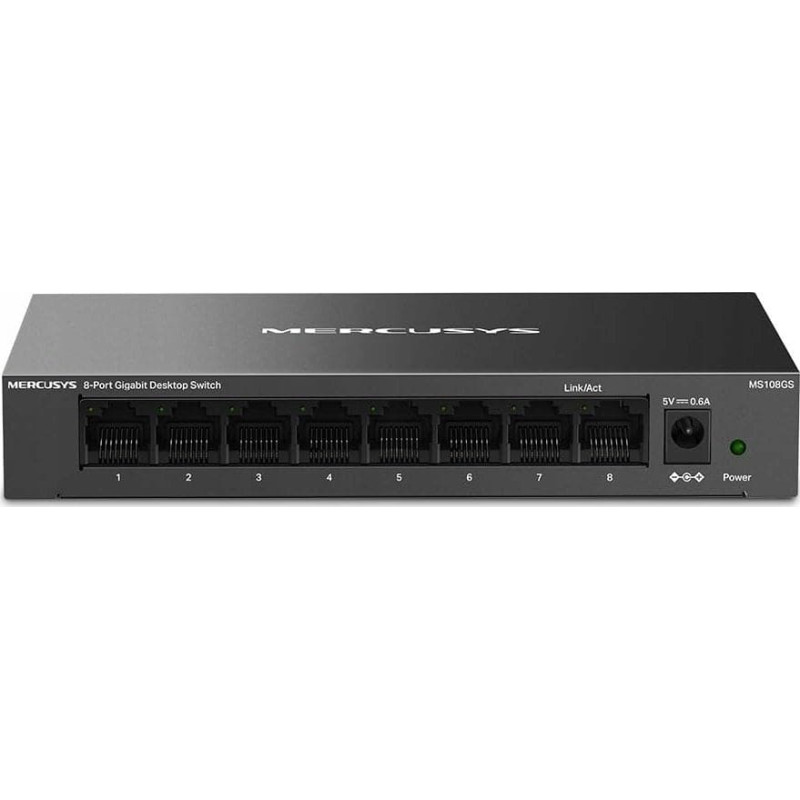 Mercusys Switch Mercusys Mercusys MS108GS 8-Port Gigabit Desktop Switch