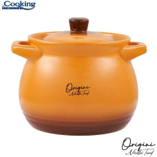 Pot ceramic 3L 14.5x16 cm HR-FJ-035, COOKING BY HEINNER