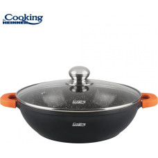 Pot aluminum with ceramic coating 4.1L 28x8 cm HR-SCO-A28C, COOKING BY HEINNER