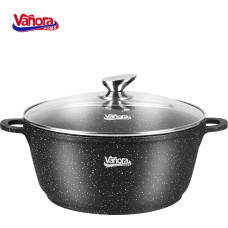 Pot aluminum with ceramic coating 11.6L 32x14.5 cm VN-ME-32CL, VANORA