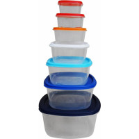 Food container set with lids 7pcs VN-PW-7PC513 VANORA