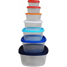 Food container set with lids 7pcs VN-PW-7PC513 VANORA