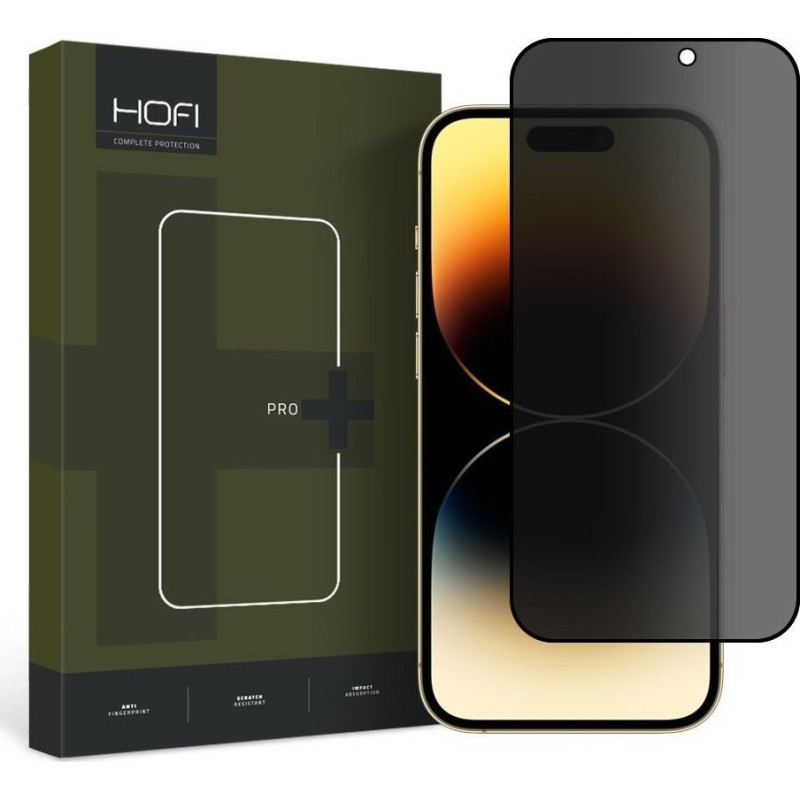 Hofi Szkło prywatyzujące Hofi Anti Spy Glass Pro+ Apple iPhone 15 Pro Max Privacy