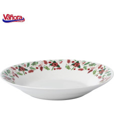 Porcelain deep plate 20cm MERRY VN-NE-CR20 VANORA