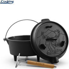 Cast iron pot with lid 25cm 3.7L NATURE HEINNER