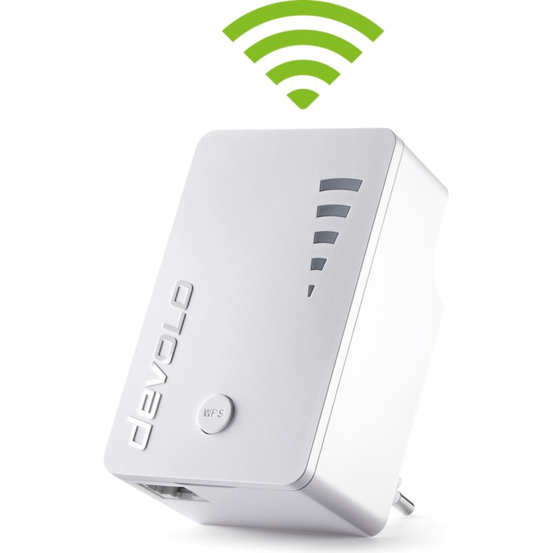 Devolo WiFi Repeater ac (1200Mbit, 1x GLAN, WPS/WPA2, amplifier)