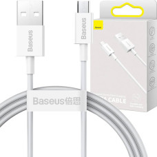 Baseus Superior Series Cable USB to micro USB, 2A, 1m (white)