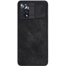 Nillkin Qin Leather Pro case for Xiaomi Poco X4 Pro 5G (black)