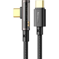 Mcdodo USB to USB-C Prism 90 degree cable Mcdodo CA-3401, 100W, 1.8m (black)