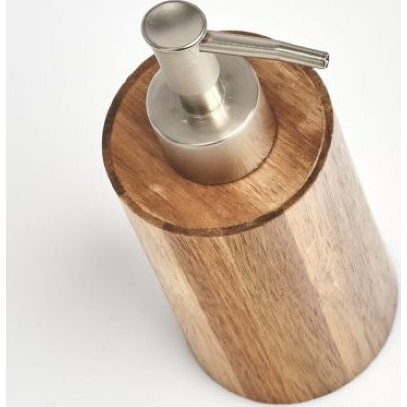 Zeller Dozownik do mydła Zeller łazienkowy brązowy (18685)