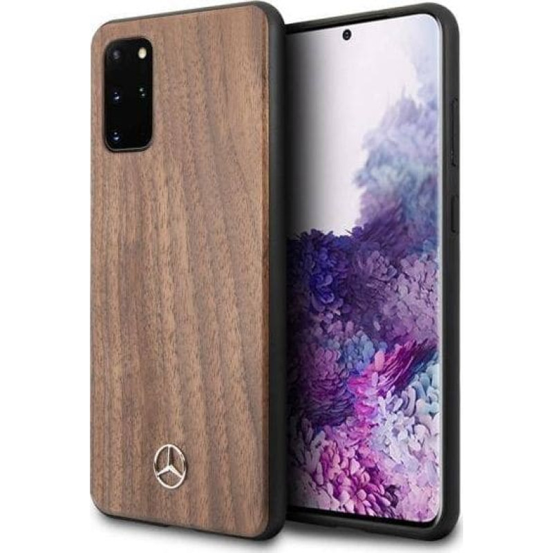 Mercedes-Benz Mercedes MEHCS67VWOLB S20+ G985 hard case brown/brown Wood Line Walnut