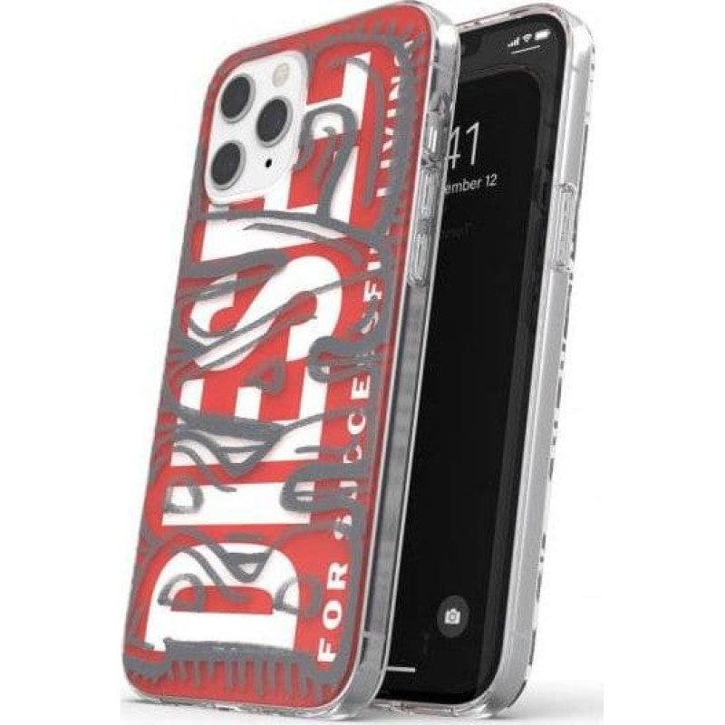 Diesel Diesel Snap Case Clear AOP FW20