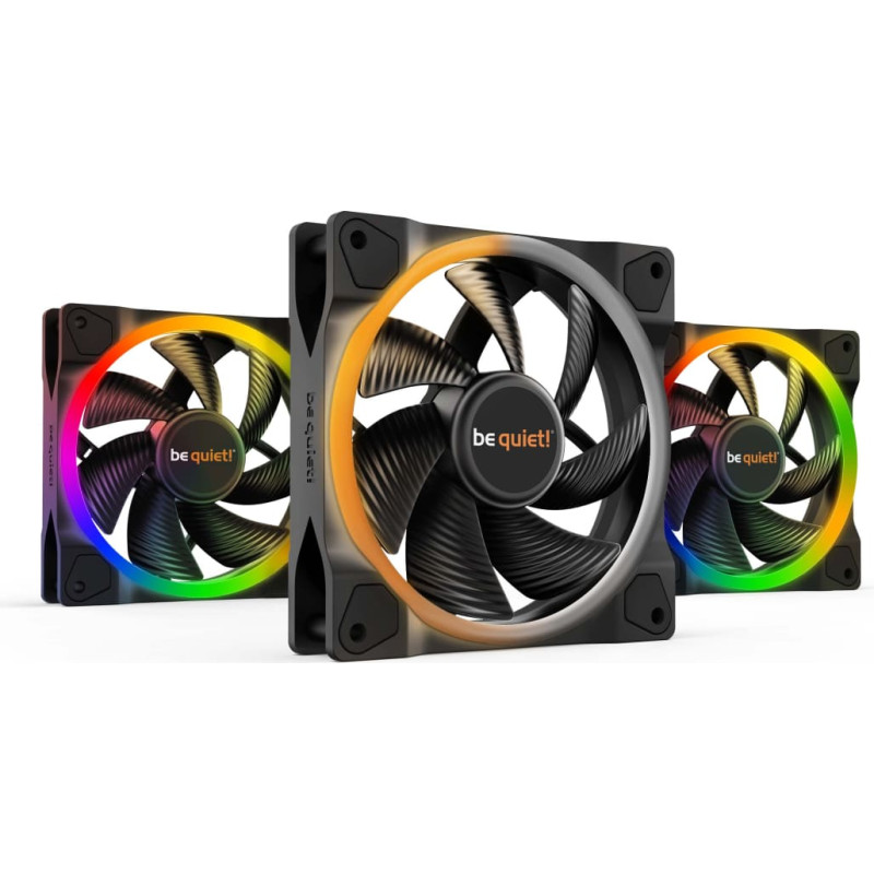 Be Quiet! CASE FAN 120MM LIGHT WINGS/TRIPLE-PACK BL076 BE QUIET