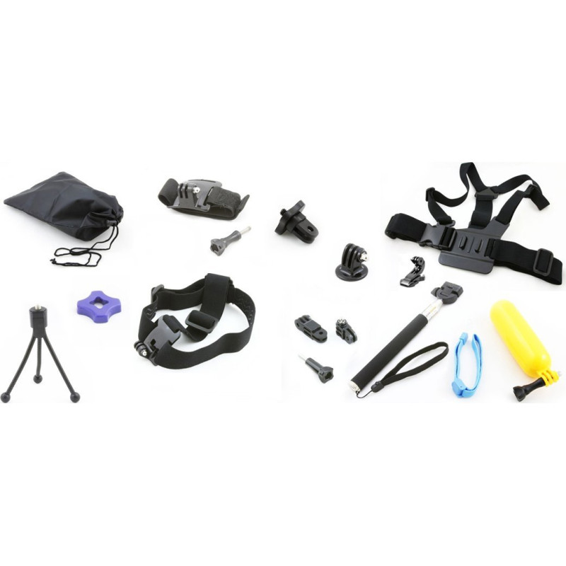 Xrec Zestaw Plażowy / Akcesoria Na PlaŻĘ Do Kamer Sporotwych Gopro / Sjcam / Sony Action Cam / Tracer / Goclever / Manta / Overmax / Xiaomi / Aee Itd.