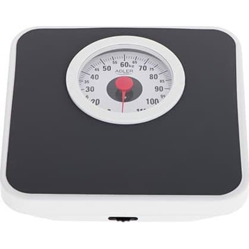 Adler | Mechanical Bathroom Scale | AD 8178 | Maximum weight (capacity) 120 kg | Accuracy 1000 g | Black