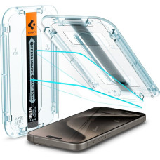 Spigen Glas.TR EZ Fit for iPhone 15 Pro - 2 pcs.