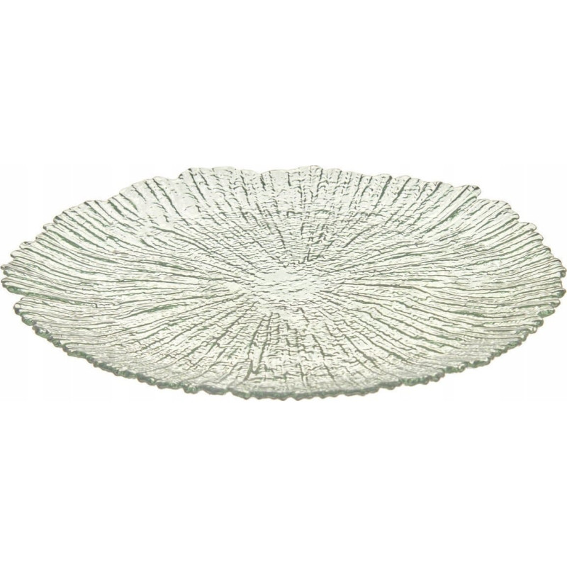 Vivalto Ozdobny talerz obiadowy w organicznym kształcie, &Oslash; 32 cm